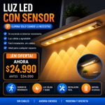 Barra LED Inteligente con Sensor de Movimiento (50 cm) - Efecto Olas de Luz